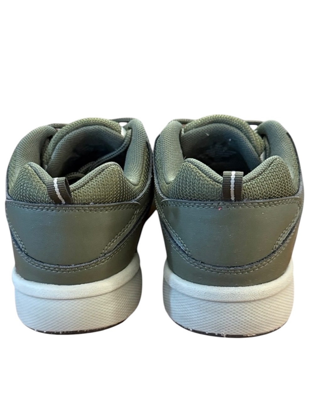 Easy Spirit Romy ECO 7.5WW Extra Wide Green Leather Comfort Walking Sneaker Shoe - Picture 7 of 12